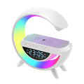 G-speaker Smart Station - Luminária Bluetooth Inteligente Estilo Quente RGB Luz Carregador Sem Fio Alarme Relógio Lâmpada De Mes