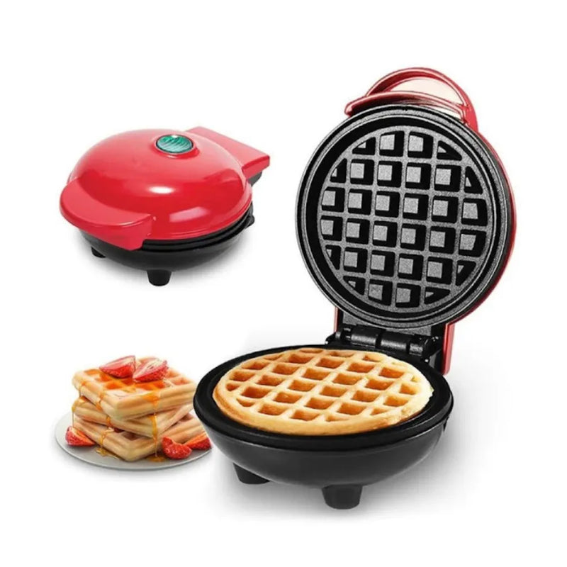 Máquina de waffle mini fabricante 110Waffler V antiaderente utensílio de cozimento elétrico prático