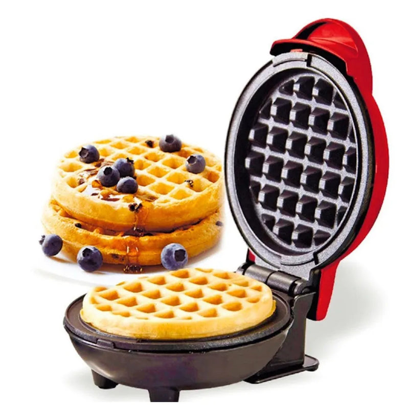 Máquina de waffle mini fabricante 110Waffler V antiaderente utensílio de cozimento elétrico prático