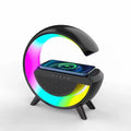 G-speaker Smart Station - Luminária Bluetooth Inteligente Estilo Quente RGB Luz Carregador Sem Fio Alarme Relógio Lâmpada De Mes